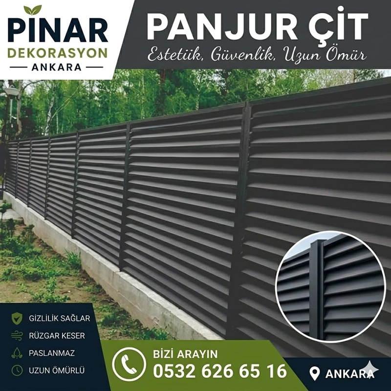Panjur Çit Fiyatları 2026